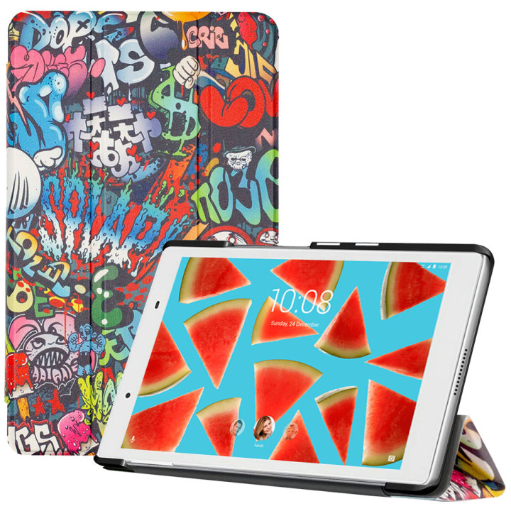 Чохол Galeo Slimline Print для Lenovo Tab 4 8 TB-8504F, 8504X Graffiti