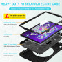 Протиударний чохол Galeo Heavy Duty для Lenovo Tab M10 Plus 3rd Gen 10.6" TB-125F, TB-128F Black