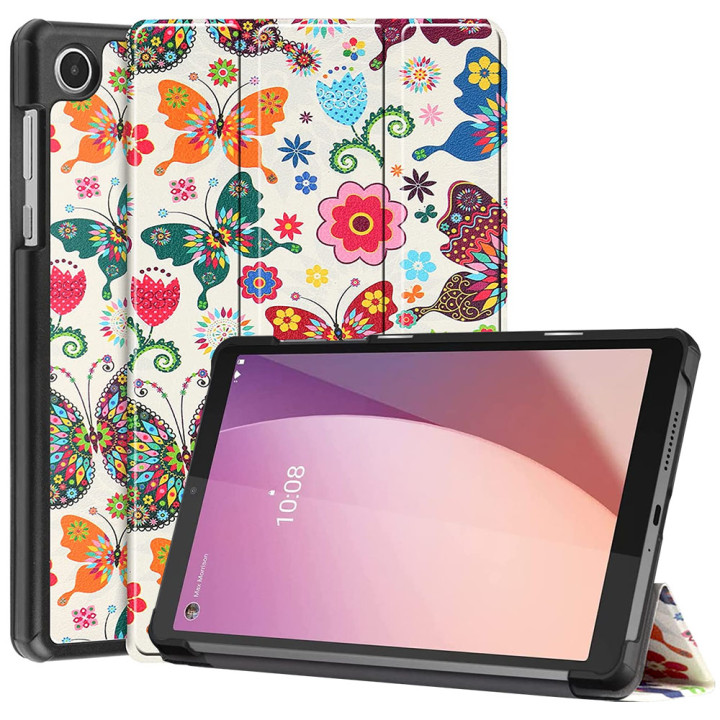 Чохол Galeo Slimline Portfolio для Lenovo Tab M8 (4th Gen) TB-300FU, TB-300XU Butterflies