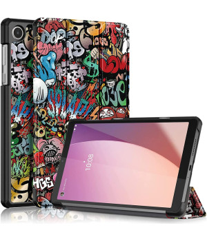 Чохол Galeo Slimline Portfolio для Lenovo Tab M8 (4th Gen) TB-300FU, TB-300XU Graffiti