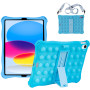Cиликоновый чехол Galeo Pop It для Apple iPad 11 (2025) / iPad 10 10.9" (2022) Blue