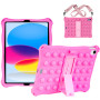 Cиликоновый чехол Galeo Pop It для Apple iPad 11 (2025) / iPad 10 10.9" (2022) Pink