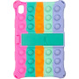 Силіконовий чохол Galeo Pop It для realme Pad 10.4 Rainbow Pink