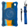 Силіконовый чохол Galeo Ring Handle для Lenovo Tab M8 4th Gen TB-300FU, TB-300XU Rainbow DB