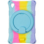Силіконовый чохол Galeo Ring Handle для Lenovo Tab M8 4th Gen TB-300FU, TB-300XU Rainbow LB