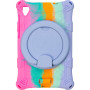 Силіконовый чохол Galeo Ring Handle для Lenovo Tab M8 4th Gen TB-300FU, TB-300XU Rainbow Pink
