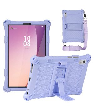 Силіконовый чохол Galeo Stand для Lenovo Tab M9 TB-310FU, TB-310XU Lilac