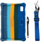 Силіконовый чохол Galeo Stand для Lenovo Tab M9 TB-310FU, TB-310XU Rainbow Dark Blue