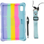 Силіконовый чохол Galeo Stand для Lenovo Tab M9 TB-310FU, TB-310XU Rainbow Light Blue