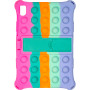 Силиконовый чехол Galeo Pop It для Samsung Galaxy Tab S5e 10.5 (SM-T720, SM-T725) Rainbow Pink