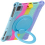 Силіконовий чохол Galeo Ring Handle для TCL 10 TABMAX 10.4" Rainbow Light Blue