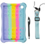 Силіконовый чохол Galeo Pop It для Lenovo Tab M8 4th Gen TB-300FU, TB-300XU Rainbow LB