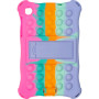Силіконовый чохол Galeo Pop It для Lenovo Tab M8 4th Gen TB-300FU, TB-300XU Rainbow Pink
