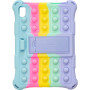 Силіконовый чохол Galeo Pop It для Apple iPad mini 6 Rainbow Light Blue