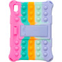 Cиликоновый чехол Galeo Pop It для Apple iPad mini 6 Rainbow Pink