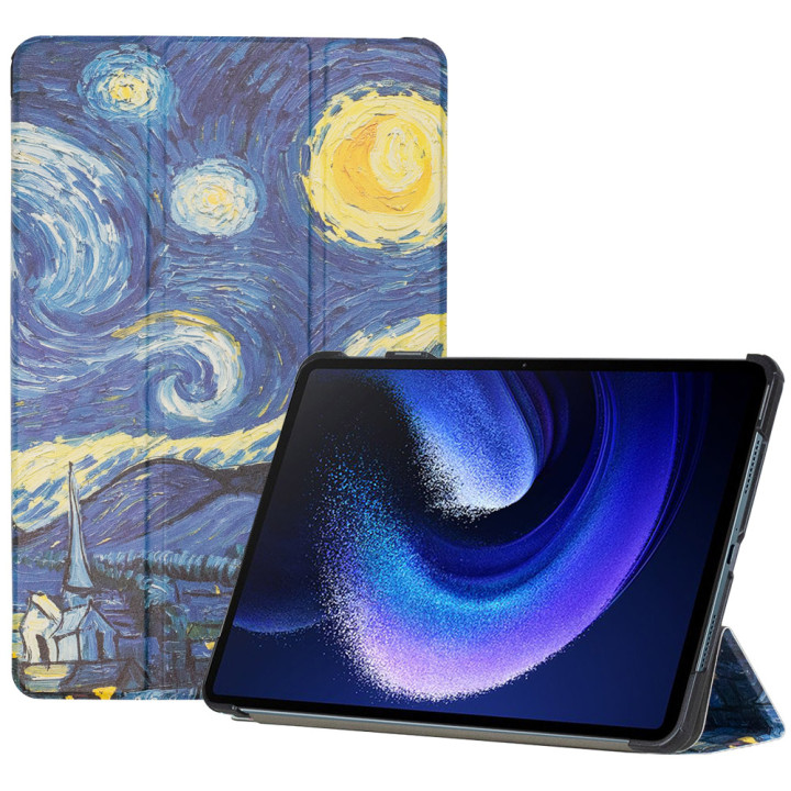 Чохол Galeo Slimline Print для Xiaomi Pad 6 / Pad 6 Pro Van Gogh
