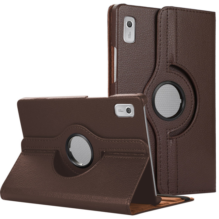 Поворотний чохол для Lenovo Tab M9 TB-310FU, TB-310XU Brown