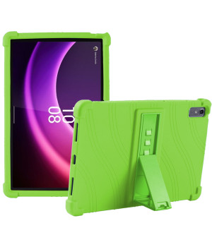 Силіконовий чохол з підставкою для Lenovo Tab P11 2nd Gen 11.5" TB-350FU, TB-350XU Green