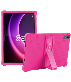 Силіконовий чохол з підставкою для Lenovo Tab P11 2nd Gen 11.5" TB-350FU, TB-350XU Hotpink
