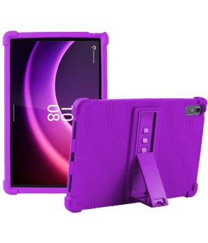 Силіконовий чохол з підставкою для Lenovo Tab P11 2nd Gen 11.5" TB-350FU, TB-350XU Purple