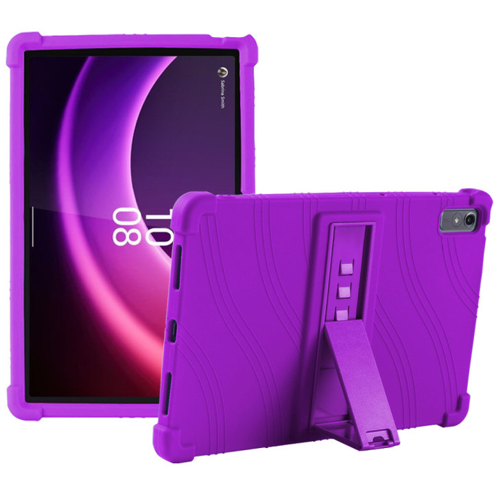 Силіконовий чохол з підставкою для Lenovo Tab P11 2nd Gen 11.5" TB-350FU, TB-350XU Purple