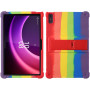 Силиконовый чехол с подставкой для Lenovo Tab P11 2nd Gen 11.5" TB-350FU, TB-350XU Rainbow