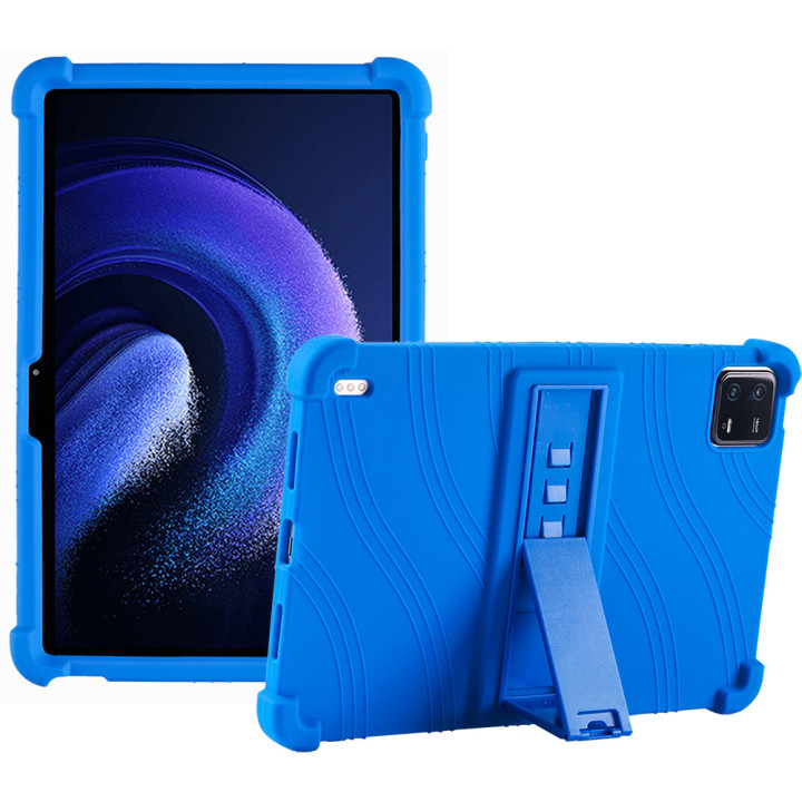 Силиконовый чехол с подставкой Galeo для Xiaomi Pad 6 / Pad 6 Pro Navy Blue