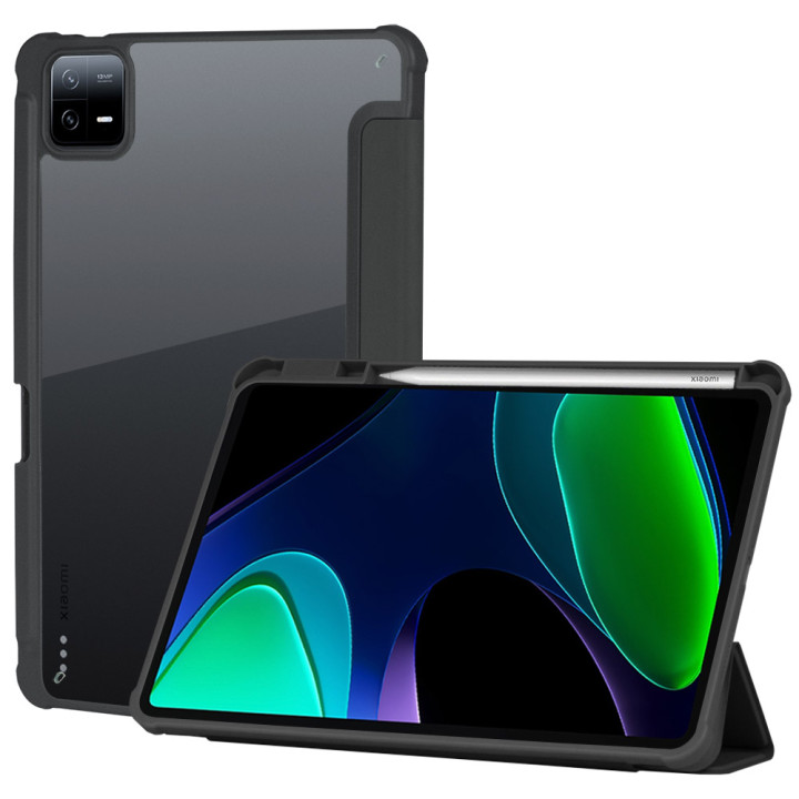 Чохол Galeo Hybrid Case with Stylus Holder для Xiaomi Pad 6 / Pad 6 Pro Black
