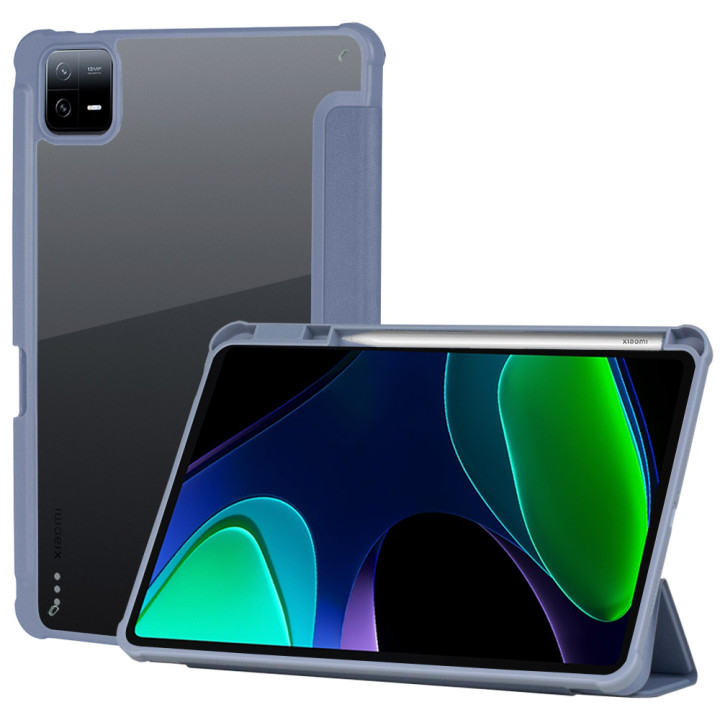 Чохол Galeo Hybrid Case with Stylus Holder для Xiaomi Pad 6 / Pad 6 Pro Heather
