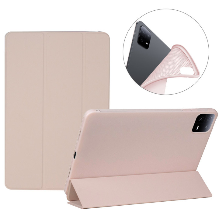 Чехол Galeo Silicone Color Series для Xiaomi Pad 6 / Pad 6 Pro Pink