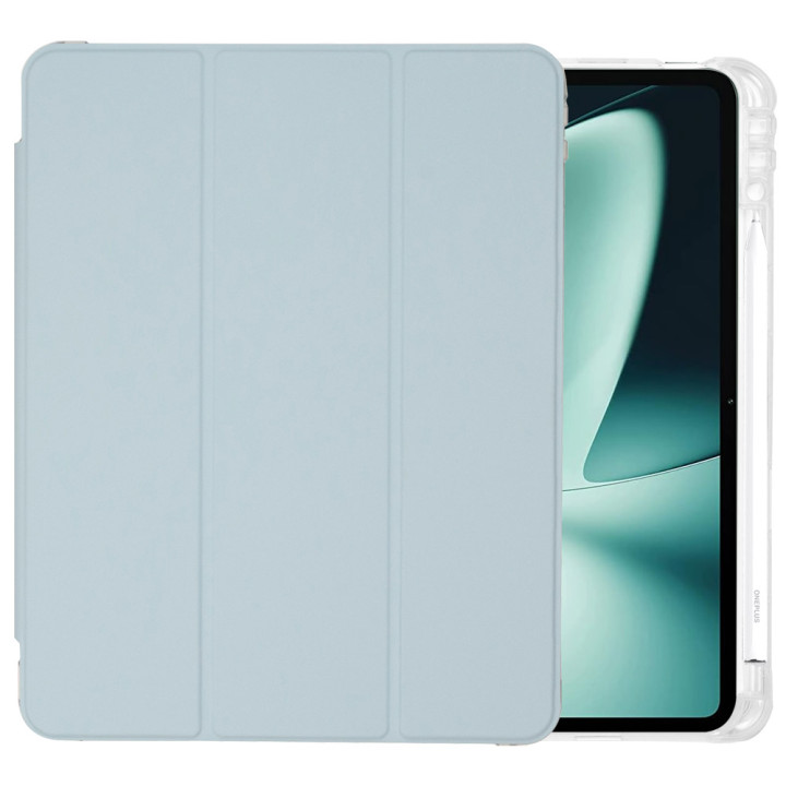 Чохол Galeo TPU Trifold with Stylus Holder для OnePlus Pad 11.61" (2023) Light Blue