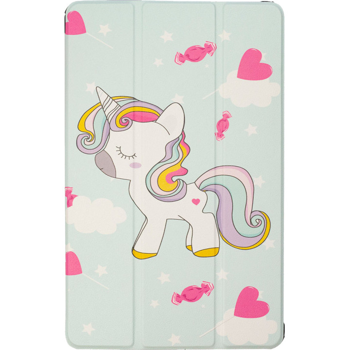 Чехол Galeo Slimline Print для Samsung Galaxy Tab E 9.6 SM-T560, SM-T561 Unicorn