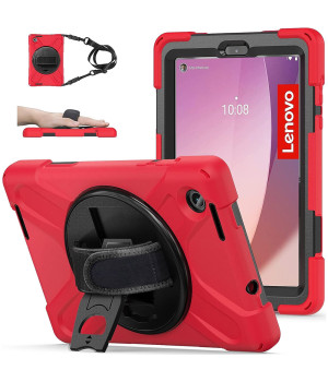Протиударний чохол Galeo Heavy Duty для Lenovo Tab M8 4th Gen TB-300FU, TB-300XU Red