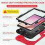 Противоударный чехол Galeo Heavy Duty для Lenovo Tab M8 4th Gen TB-300FU, TB-300XU Red