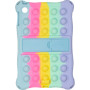 Силіконовый чохол Galeo Pop It для OPPO Pad Air 10.36" Rainbow Light Blue