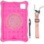 Силіконовий чохол Galeo Pop It with Handle для Xiaomi Pad 6 / Pad 6 Pro Pink