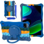 Силиконовый чехол Galeo Pop It with Handle для Xiaomi Pad 6 / Pad 6 Pro Rainbow DB
