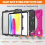 Противоударный чехол Galeo Heavy Duty для Apple iPad 11 (2025) / iPad 10th Gen 10.9" (2022) Hotpink
