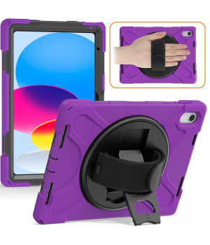 Противоударный чехол Galeo Heavy Duty для Apple iPad 10th Gen 10.9" (2022) Purple