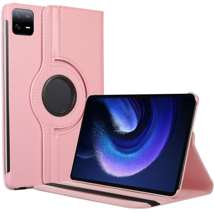 Поворотний чохол Galeo для Xiaomi Pad 6 / Pad 6 Pro Pink