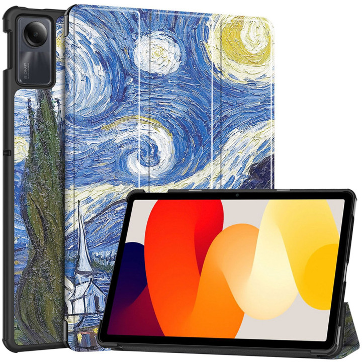 Чехол Galeo Slimline Print для Xiaomi Redmi Pad SE (2023) 11" Van Gogh
