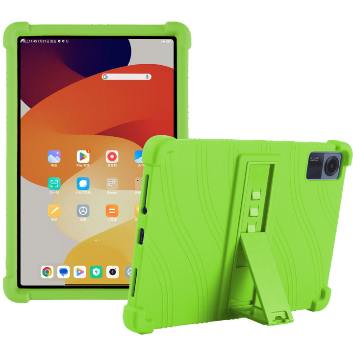 Силиконовый чехол с подставкой Galeo для Xiaomi Redmi Pad SE Green