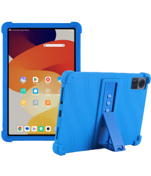 Силиконовый чехол с подставкой Galeo для Xiaomi Redmi Pad SE Navy Blue