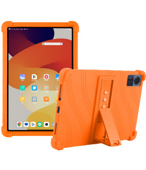Силиконовый чехол с подставкой Galeo для Xiaomi Redmi Pad SE Orange