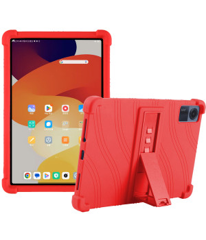 Силиконовый чехол с подставкой Galeo для Xiaomi Redmi Pad SE Red