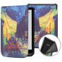 Чохол Galeo TPU Print для Pocketbook 616, 627, 632 Cafe Terrace at Night