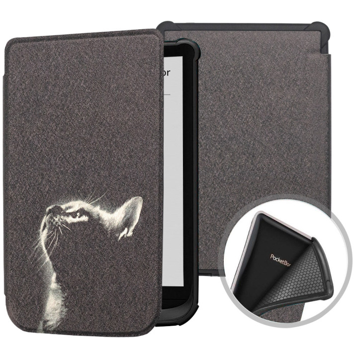 Чохол Galeo TPU Print для Pocketbook 616, 627, 632 Kitten