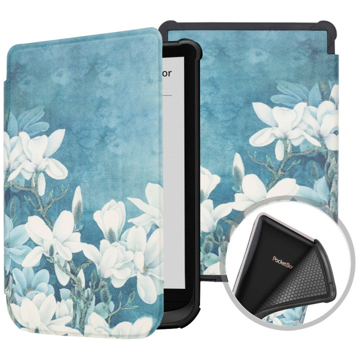 Чохол Galeo TPU Print для Pocketbook 616, 627, 632 Magnolia