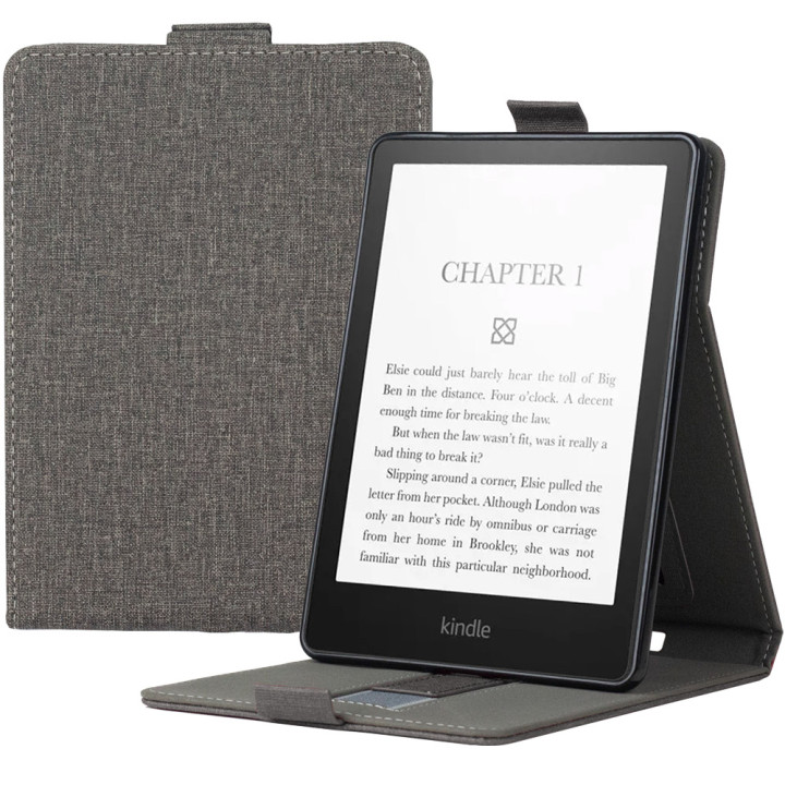 Чохол Galeo TPU Stand для Amazon Kindle Paperwhite 11th Gen (2021) 6.8" Grey
