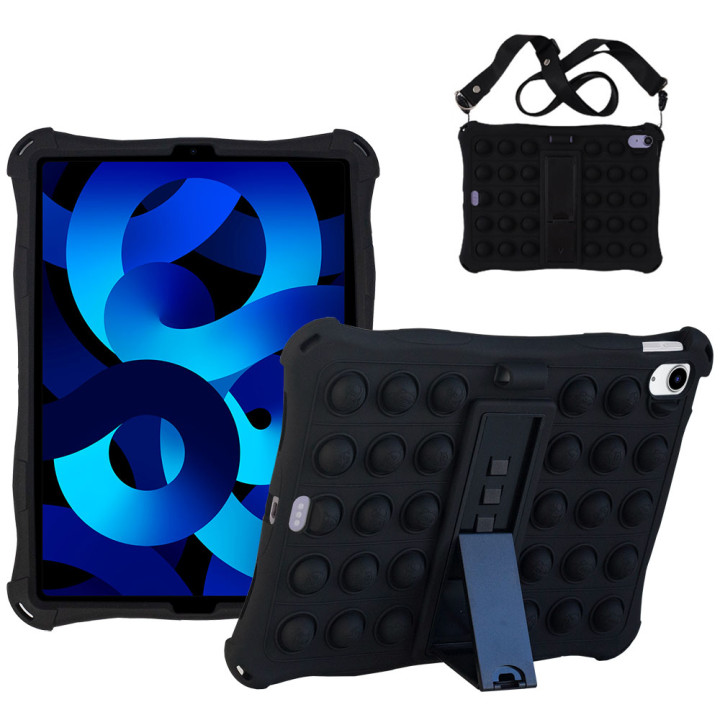 Силіконовый чохол Galeo Pop It для Apple iPad Air 4/5 10.9" (2020/2022) Black